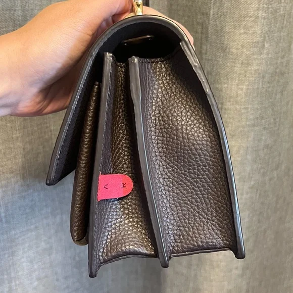 Angela Roi Dark Brown Crossbody Bag - Picture 5 of 12